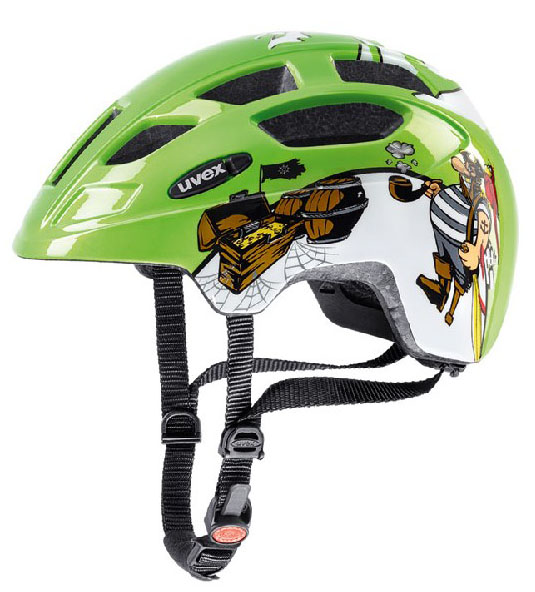 dětská přilba UVEX Finale JR green pirate 48-52cm