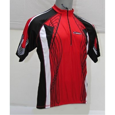 pánský dres s krátkým rukávem V-RIDER RED vel. M