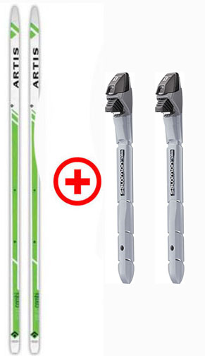 set běžky Artis Spurt Combi + vázání Salomon Profil Auto Universal SNS