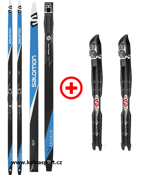 set Salomon RS7+vázání Salomon Prolink Access Skate 179cm 21/22