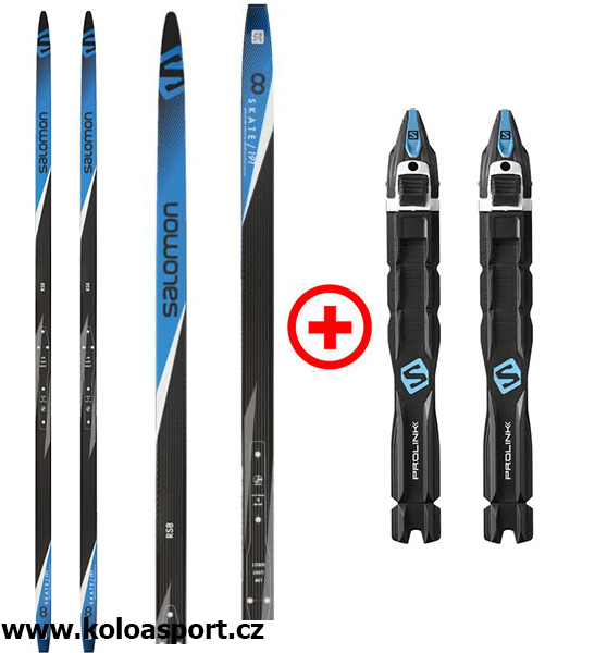 set běžky Salomon RS8+vázání Salomon Prolink Race Skate 21/22
