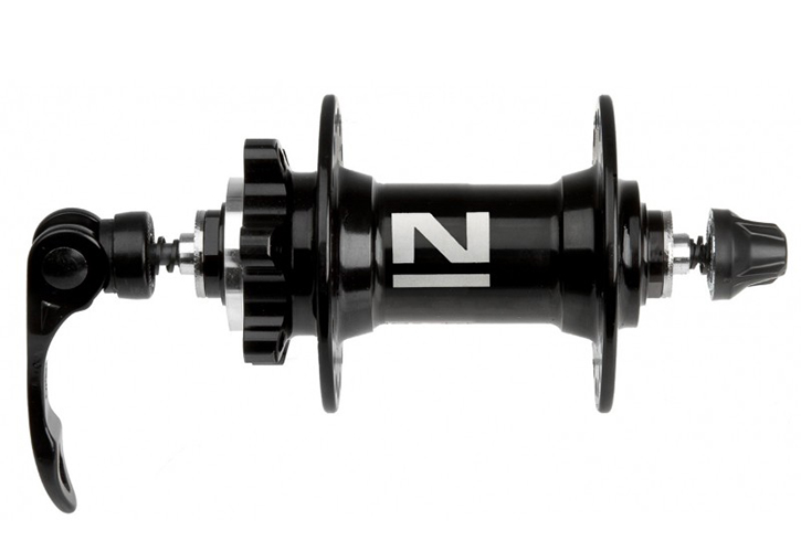 Náboj přední Novatec  D041SB Disc 32 děr RÚ černý