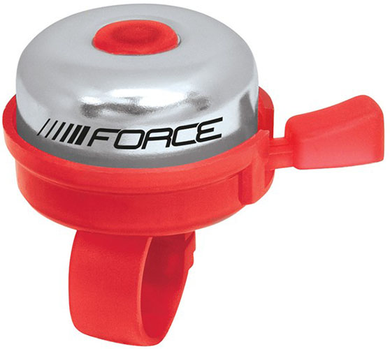 Zvonek Force klasik červený